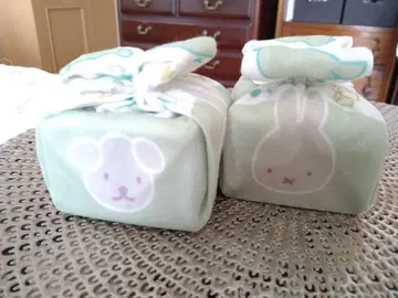 오야츠도 가마쿠라점 한정 미피 손수건 마스 보우로 손수건&마스 2개 세트