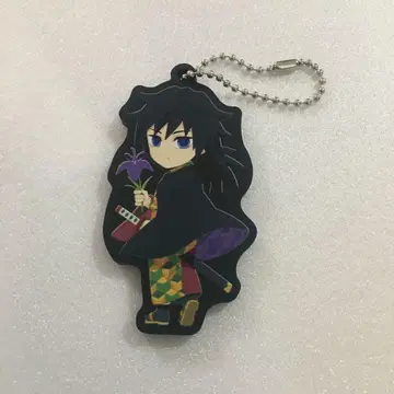 귀멸의 칼날 니지겐노모리 러버 키링 토미오카 기유 러버 스트랩