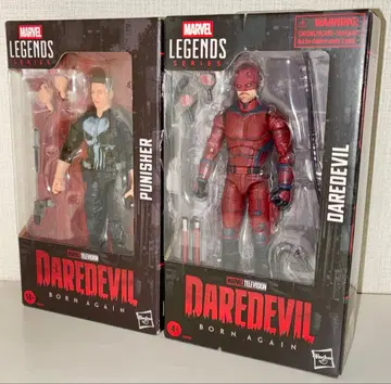 마블 레전드 본 어게인 데어데블 & 퍼니셔 피규어