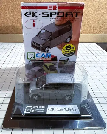 도유샤 MITSUBISHI ek:SPORT 미니카 던 실버 메탈릭