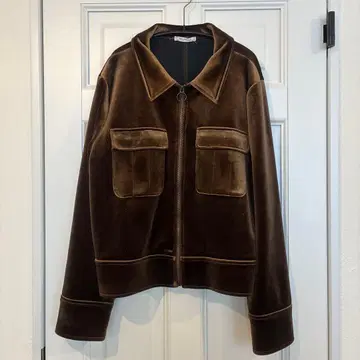 Zara 포켓 벨벳 자켓 새상품급