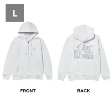 NCT WISH 투어 집업 후드티 L 사이즈 미개봉 새상품