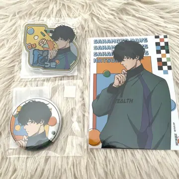 사카모토 데이즈 마루쿠지 y2k 세바 나츠키 캔뱃지 브로마이드 묶음 판매