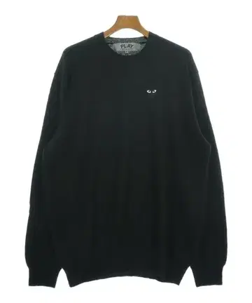 플레이 꼼데가르송 니트 스웨터 남성용