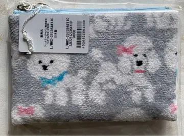 복슬복슬 강아지 티슈 파우치