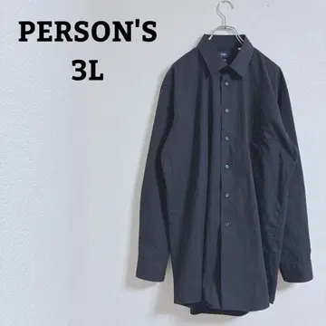 퍼슨즈 포맨 와이셔츠 스트라이프 비즈니스 빅 사이즈 3L