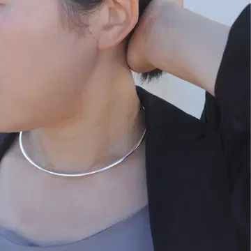 [새상품급] [ieLS] SV925 실버 초커 M