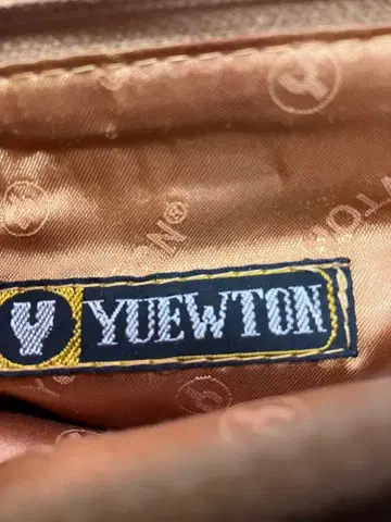 YUEWTON 골드 메쉬 숄더백