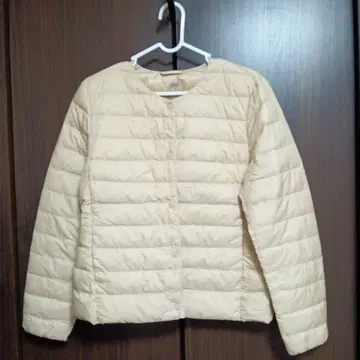 ULTRALIGHT DOWN 베이지 다운 자켓