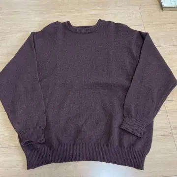 브라운 니트 XL