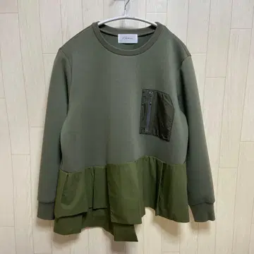 Herencia 긴팔 티셔츠 카키 그린 M