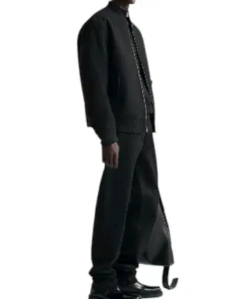 [ ZARA ] 대비 봄버 자켓 M 블랙 남성용