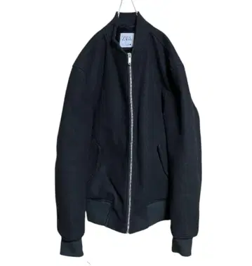 [ ZARA ] 대비 봄버 자켓 M 블랙 남성용