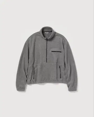 PURE SILK COMFORT FLEECE HALF ZIP P/O 5