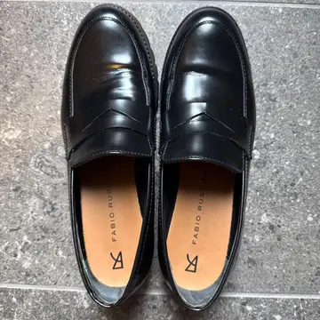 FABIO RUSCONI 로퍼 블랙 38