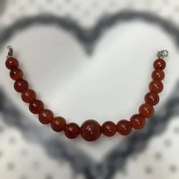 빨간 마노 하오리 끈