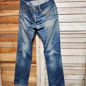 론 헤르만 빈티지 가공 데님 팬츠 히게 허니컴 31 USA제