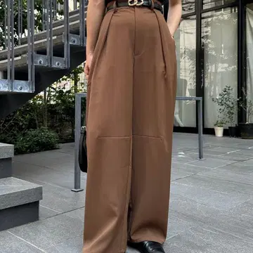 제본 커브 슬랙스