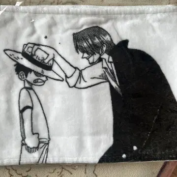 원피스 루피 샹크스 머플러 타월