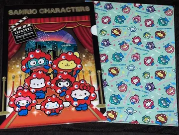 오사카 간사이 만박 미야쿠미야쿠 x 산리오 캐릭터즈 클리어 파일