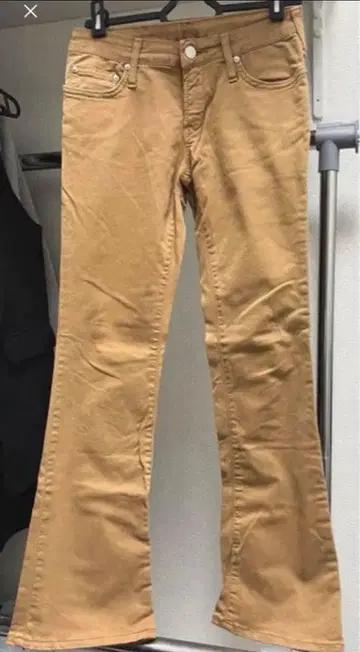 734 시마론 CIMARRON 데님 27인치 베이지 부츠컷