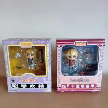 넨도로이드 액션 피규어 코토부키 츠무기 & 센도 카오루 2체 세트