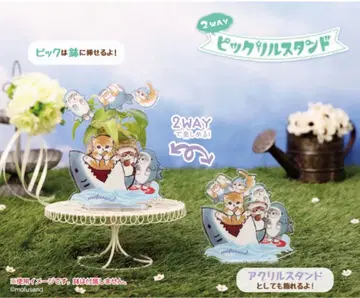 새상품 [모프 샌드] 상어냥 2way 피크릴 스탠드