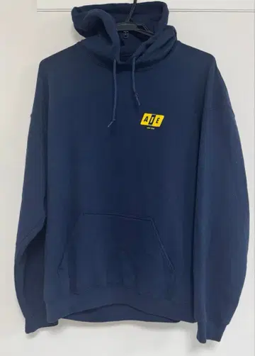 AIE 맨투맨 후드티 네이비 L