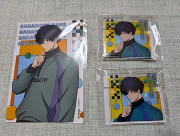 사카모토 데이즈 마루쿠지 y2k 세바 나츠키 캔뱃지 브로마이드