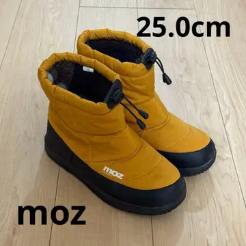 [ moz ] 방한 부츠 25.0cm 오렌지