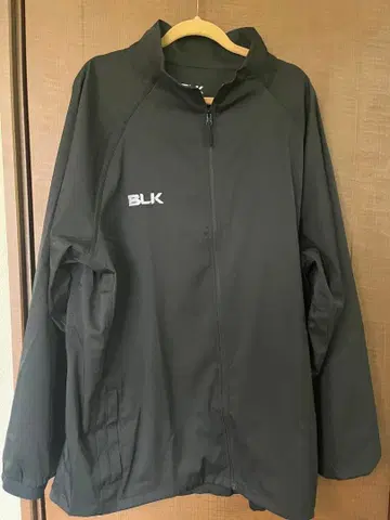 빅 사이즈 BLK 블랙 나일론 자켓 7XL