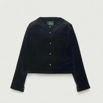 한국 The Barnnet 자켓 아우터 블랙 벨로아