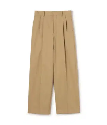 투모로우랜드 맥피 코튼 치노 턱 스트레이트 팬츠