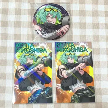 미코시바 켄타 캔뱃지 프로필 카드 프로카 파라라이 6주년