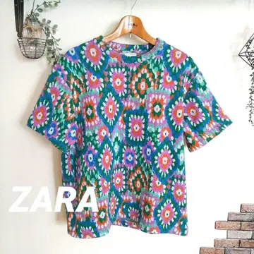 ZARA 컬러풀 니트 스웨터 M