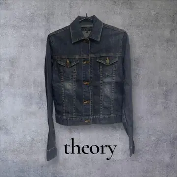 678 띠어리 theory 데님 자켓 캐주얼 일본제