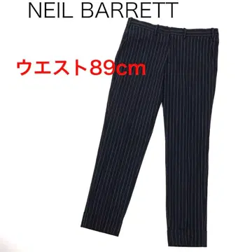 H3618 닐바렛 슬림핏 스트라이프 슬랙스 Y2K