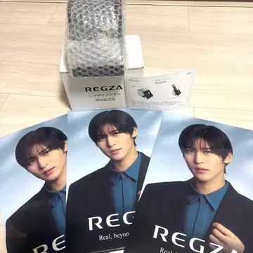 REGZA 메구로 렌 리모컨 스탠드 클리어 파일 3장 세트!!