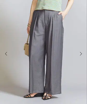 BEAUTY&YOUTH 트윌 턱 와이드 팬츠 S 사이즈