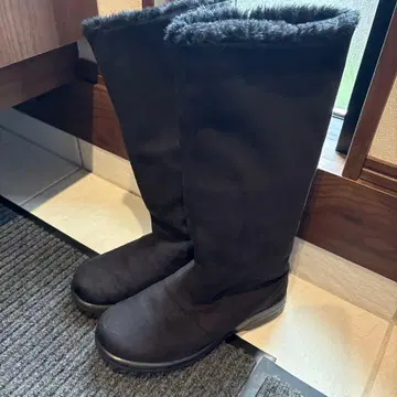 블랙 고어텍스 롱 부츠 방수