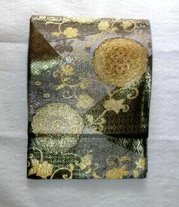 후쿠로 오비 완성 순수 실크 문양과 고전 패턴