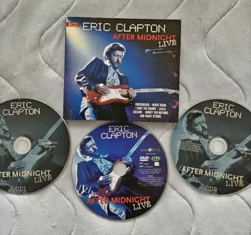 DVD+2CD 한정판 E. 클랩튼+M. 노플러 [ 애프터 미드나잇 라이브