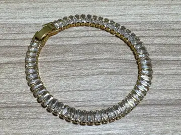 골드 크리스탈 팔찌