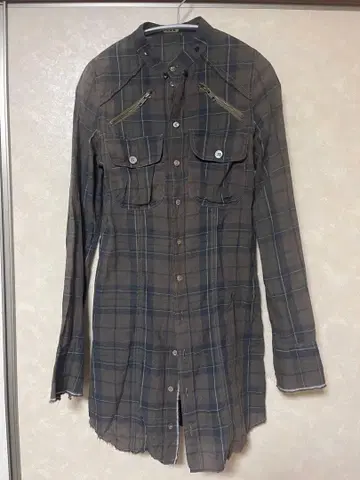 L.G.B. 체크 긴팔 셔츠