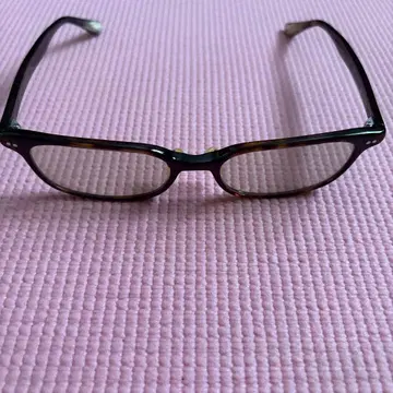 ZOFF 브라운 직사각형 안경