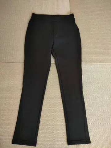 허시파피 다크 그레이 레깅스 속기모 백 포켓 부착