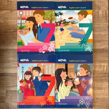 NOVA English Level 7 텍스트 4권 세트