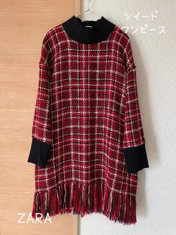 ZARA 자라 트위드 원피스 튜닉