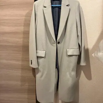 SHIPS 옅은 스카이블루 체스터 코트