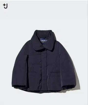 유니클로 +J 질 샌더 콜라보 하이브리드 다운 자켓 xs 네이비